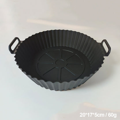 Air Fryer Silicone Baking Tray (Reusable)