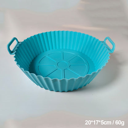 Air Fryer Silicone Baking Tray (Reusable)