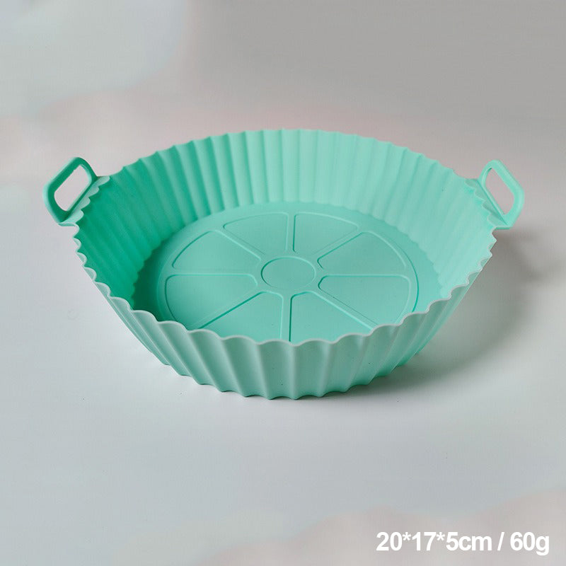 Air Fryer Silicone Baking Tray (Reusable)