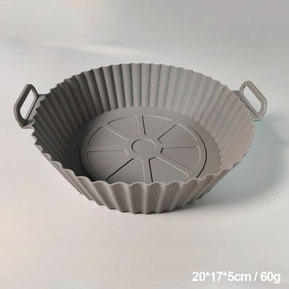 Air Fryer Silicone Baking Tray (Reusable)