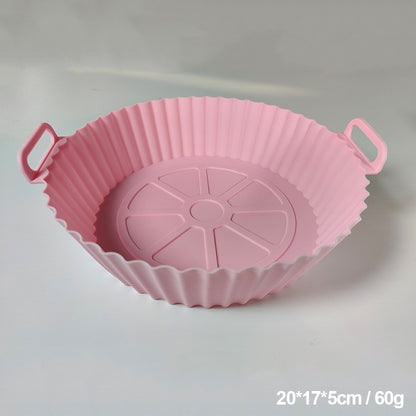 Air Fryer Silicone Baking Tray (Reusable)