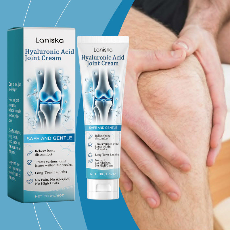 Hyaluronic Acid Joint Cream | Relieves Knee & Joint Pain by up to 87% Within 48 Hours