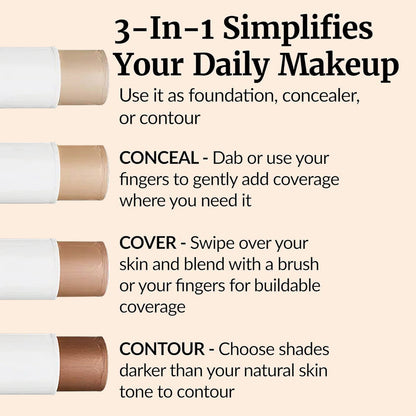 Barvena™ Complexion Sticks - A Complete Makeup Solution IN JUST 1 STICK