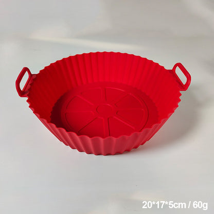 Air Fryer Silicone Baking Tray (Reusable)